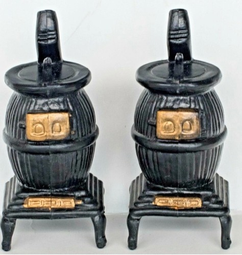 Vtg black pot - black, belly