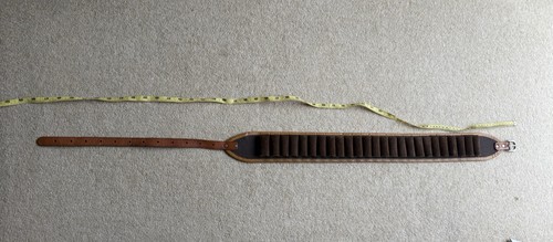 Shotgun cartridge belt bore - belt,