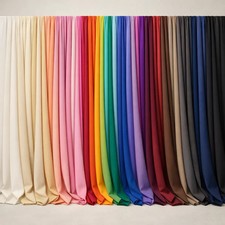 Plain Coloured Polycotton