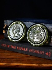 Vintage Glass Paperweights –