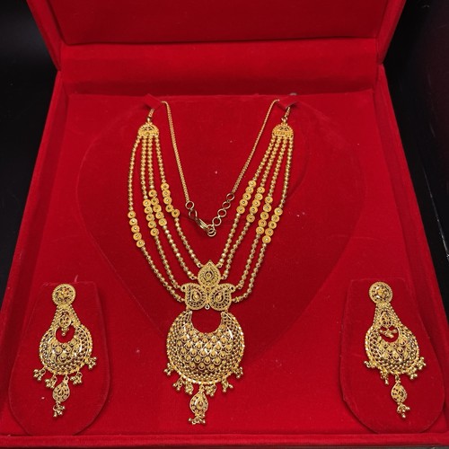 Yellow gold 22k rani haar - yellow,