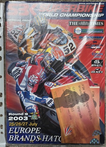 2003 world superbike programme - world,