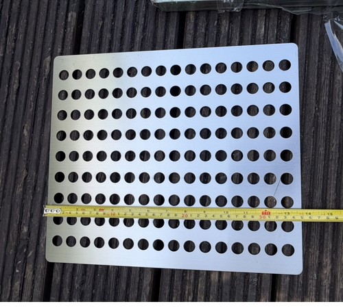 R15 stainless steel perforated - stainless,