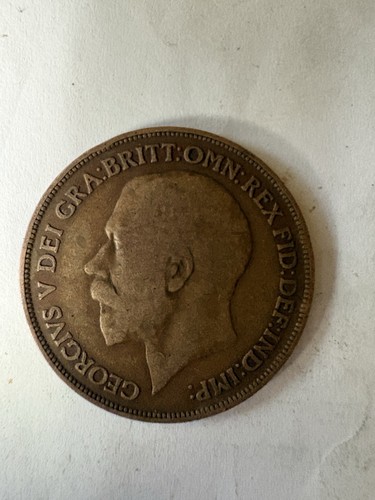 1914 penny coin - 1914,