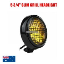 Black amber lens 5.75" slim