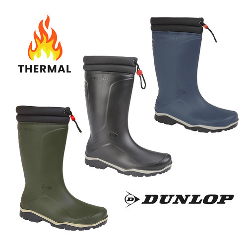 Mens dunlop thermal boots - thermal,