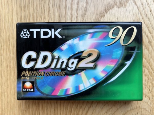 Tdk blank cassette tape - blank, chrome