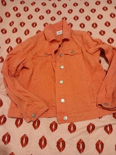 Salmon pink denim - salmon,