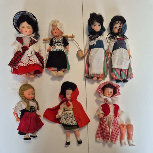 Vintage souvenir dolls 1970s - vintage,