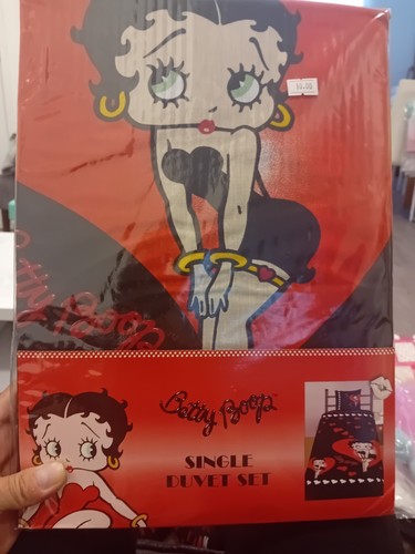 Betty boop single duvet - boop, seat