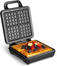 VonShef Large 4 Slice Waffle