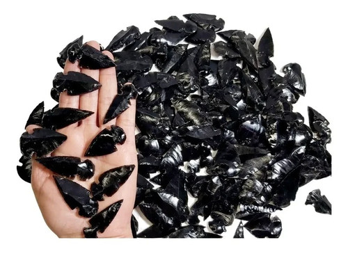 Handmade black obsidian - handmade,