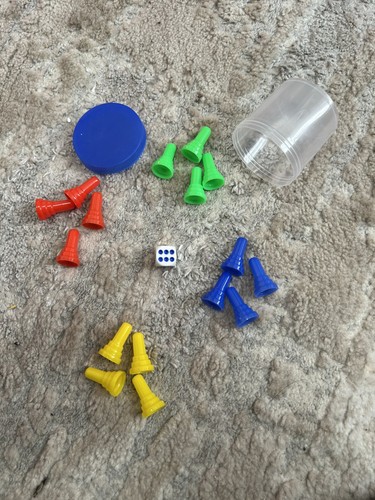 Large ludo game set plastic - large,