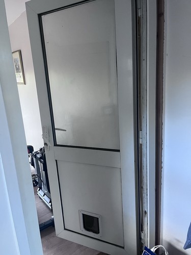 White pvc upvc - upvc, door