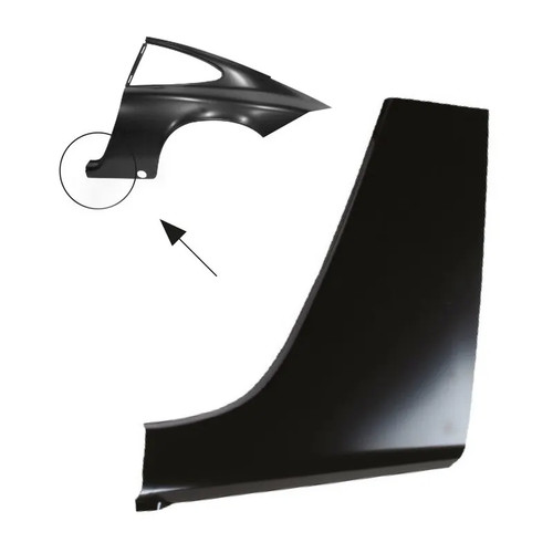 Rear quarter panel lower - rear,