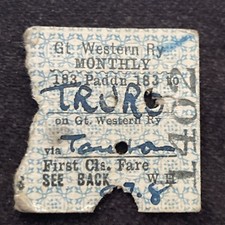 Half.  Railway. Ticket.    (