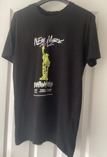 Statue of Liberty ladies black  T-Shirt Medium - Brand new