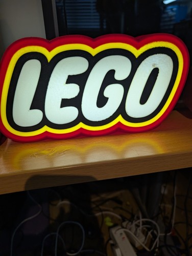 Lego logo led - lego,