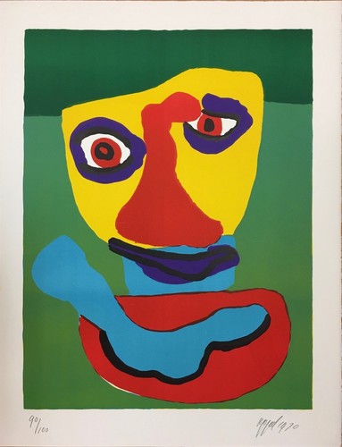 Karel appel cosy face - appel, "