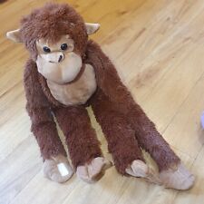 Smyths Toys Monkey Long Arms Legs Plush Soft Toy 26 Inches Brown Chimp Ape Hang