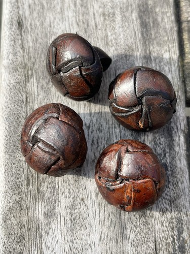Vintage brown leather - 4,
