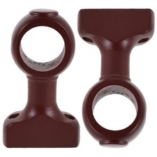 2 Pcs Wooden Curtain Rod