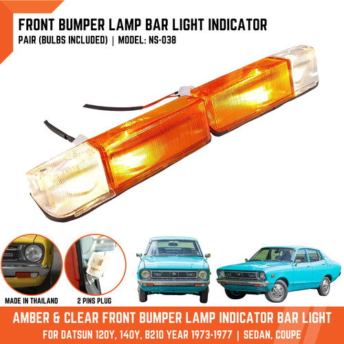 Front bumper indicator - front,