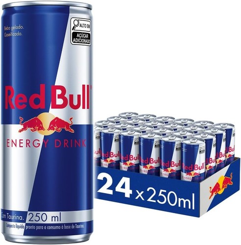 Red bull energy drink - red, 250ml