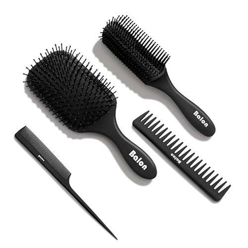 Hair brush set for - set, 4