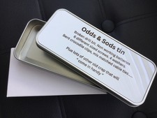 DIY Odds and Sods Tin storage