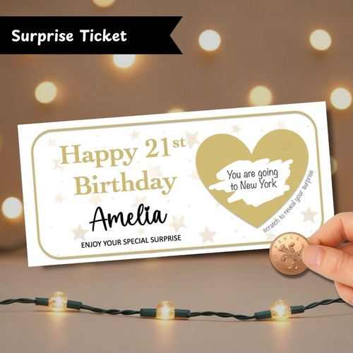 Personalised birthday surprise - birthday,
