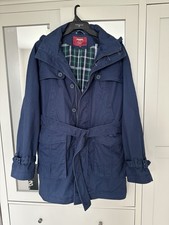 Merc Navy Trench Coat