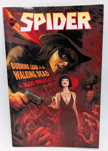 The spider burning - burning, for