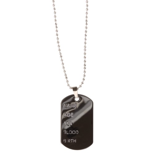 Dog tags necklace - tags, stainless