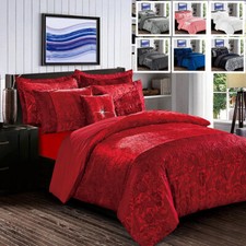 Luxury Crushed Velvet Duvet