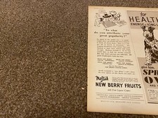 FTWB5 MAGAZINE ADVERT 12X5 MELTIS NEW BERRY FRUITS SWEETS