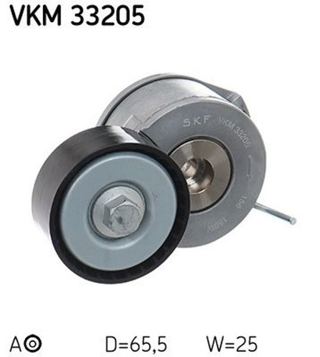 Skf vkm 33205 ribbed - 33205, belt