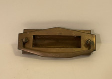 Vintage Brass Letter Box Flap