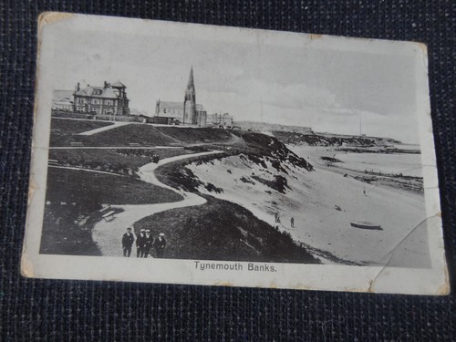 Tynemouth banks postcard north - postcard,