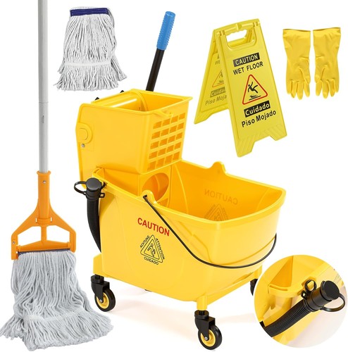 Commercial mop bucket - qt,