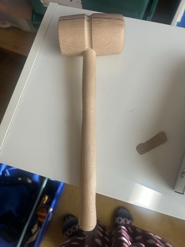 Wooden mallet - wooden,