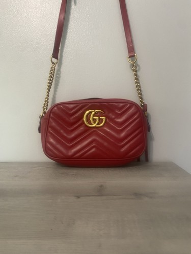 Gucci marmont shoulder bag - gg,