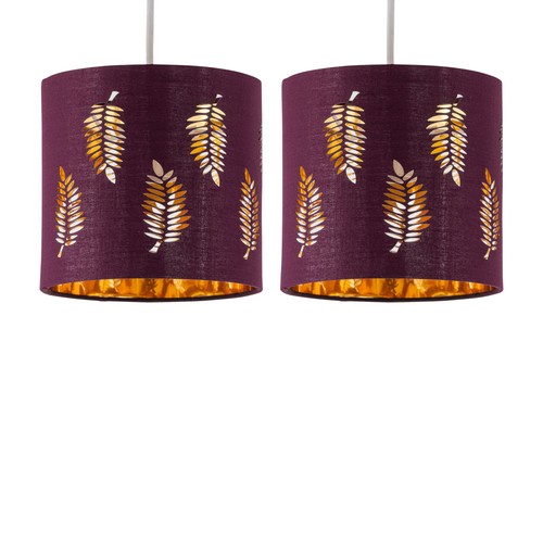 Set burgundy leaf - burgundy, out