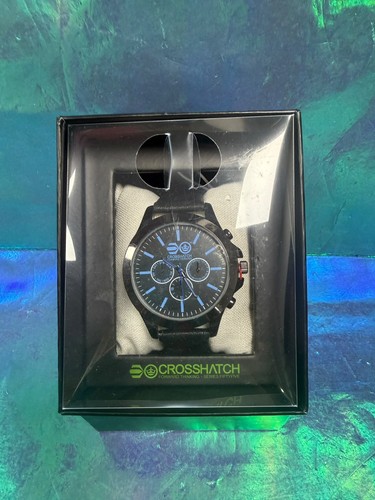 Cross hatch watch - cross,