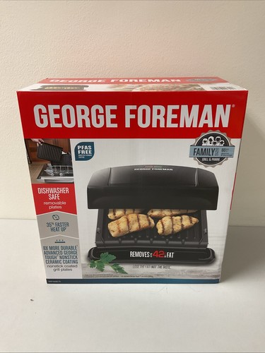 George foreman family size - foreman,