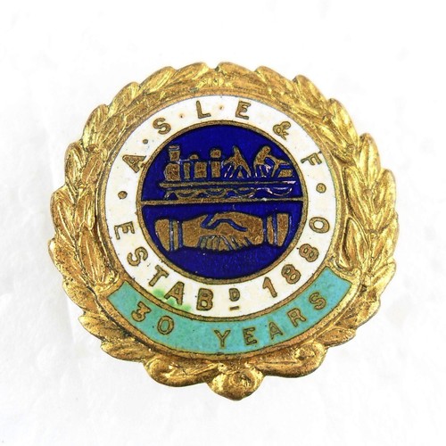 Aslef union badge locomotive - union,
