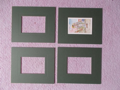 Cigarette card mount - card,