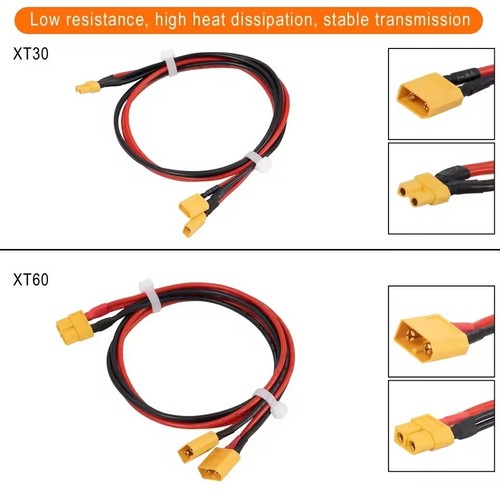 Xt30 xt60 silicone - silicone, wire