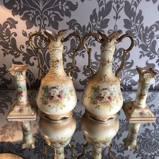 Vases & Candle Stick Set