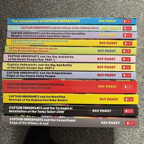 Lot captain underpants - of, 12